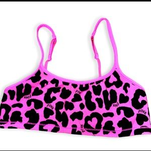 PINK Victoria’s Secret Bralette Leopard